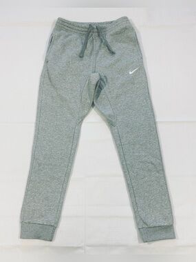 Nike Mens Sz S Jogger Fleece Sweatpants Elastic Waist Drawstring Gusseted Crotch